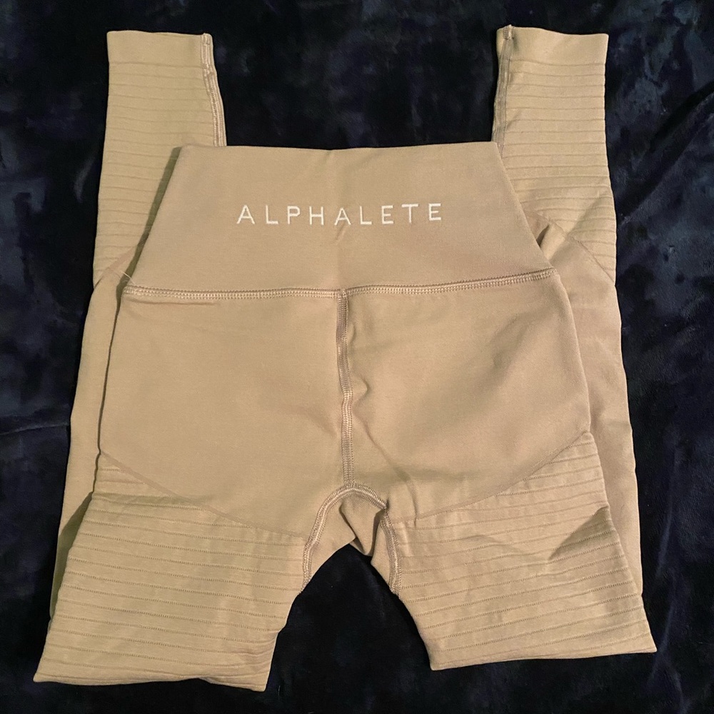 Alphalete Taupe Revival Leggings